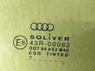  Стекло двери Audi A6 C5 (S6,RS6) Арт 2-24795, вид 3