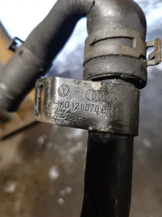 1K0121070BR Трубка охлаждающей жидкости металлическая Audi A3 8P Арт 2-26213, вид 3