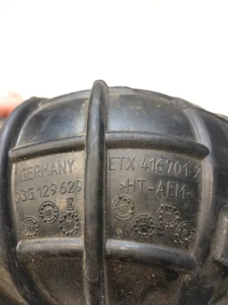 03G129629E Воздуховод Audi A4 B8 Арт 2-28745, вид 3