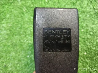 3W78577399B9 Замок ремня безопасности Bentley Continental 3 Арт 2-33208, вид 4