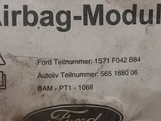1S71F042B84 Подушка безопасности пасс. Ford Mondeo 3 Арт 2-65916, вид 2