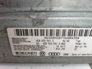 4E0035541S Блок управления магнитолой Audi Q7 4L Арт 2-68853, вид 6