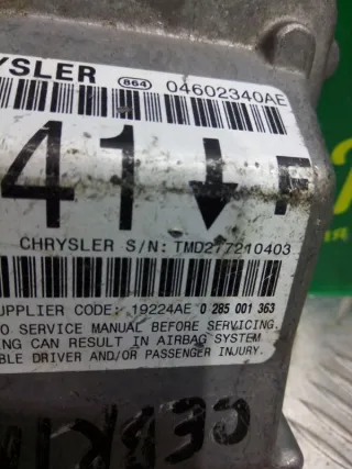 04602340AE Блок AirBag Chrysler Sebring 2 Арт 2-77043, вид 2