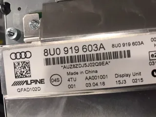 8U0919603A Монитор Audi Q3 1 Арт 2-81217, вид 2