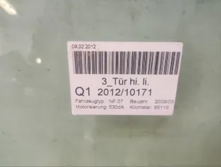 51357197913 Стекло BMW 5 F10/F11/GT F07 Арт 2-84001, вид 4
