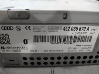 4L2035670A Блок навигации Audi Q7 4L Арт 2-86435, вид 7