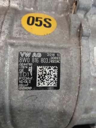 8W0816803J Компрессор кондиционера Audi A4 B9 Арт 2-88655, вид 6