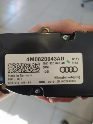 4M0820043ADSWI Блок управления климат контроля Audi Q7 4M Арт 2-90896, вид 7