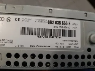 8R1035666K Магнитола Audi Q5 1 Арт 2-92865, вид 8