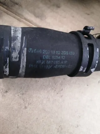 A6462030382 Патрубок охлаждения двигателя Mercedes C W203 Арт 2-93765, вид 2