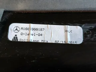 A1666900187 Накладка двери (крышки) багажника Mercedes GLS X166 Арт 2-108410, вид 6