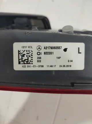 A2179060557 Фонарь led Mercedes S C217 Арт 2-127752, вид 11