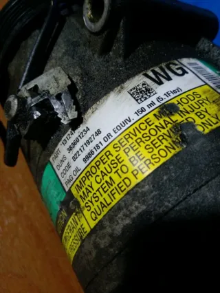 13124749 Компрессор кондиционера Opel Astra H Арт 2-130001, вид 3