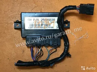 25886638 Блок управления подогревом сидений Chevrolet Tahoe GMT900 Арт 2-134374, вид 1
