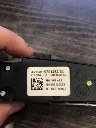 61319267890 Панель управления в центральной консоли BMW 5 F10/F11/GT F07 Арт 2-145283, вид 4