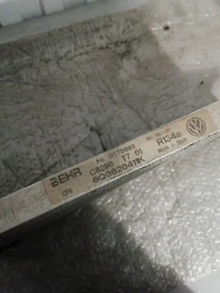 6Q0820411K Радиатор кондиционера Skoda Fabia 2 Арт 2-147556, вид 7
