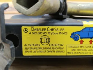 a1635800018 Домкрат Mercedes ML W163 Арт 2-161386, вид 7