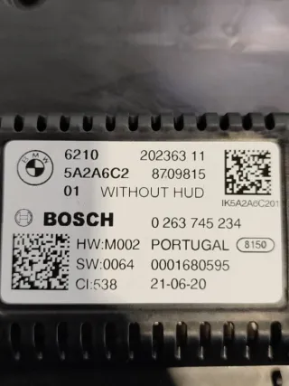 62105A2A6C2 Щиток приборов (приборная панель) BMW 3 G20/G21 Арт 2-184383, вид 6