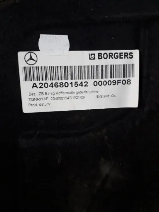 A20468015429F08 Пол багажника Mercedes C W204 Арт 2-187646, вид 4