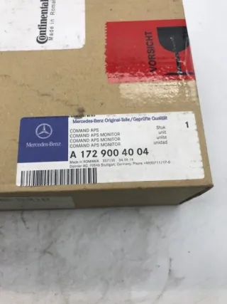 A1729004004 Монитор центральный передней панели Mercedes C W204 Арт 2-200566, вид 3