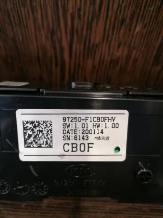 97250F1CB0FHV Панель управления климатом Kia Sportage 3 Арт 2-200675, вид 4