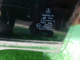 A1637350110 Стекло Mercedes ML W163 Арт 2-210502, вид 3