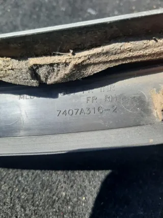 7407A316 Расширитель арки Mitsubishi Outlander 3 restailing 2 Арт 2-211312, вид 5