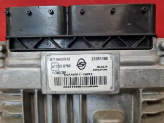 a6715400332 Блок управления двигателем SsangYong Actyon 2 Арт 2-217176, вид 2