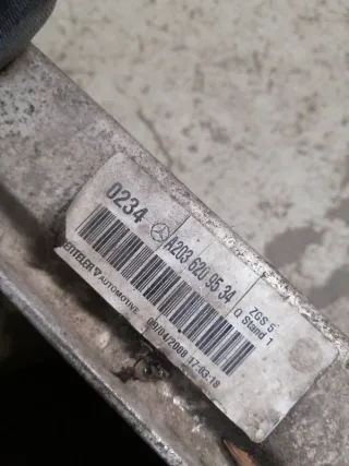 A2036209534 Усилитель бампера переднего Mercedes C W203 Арт 2-225884, вид 2