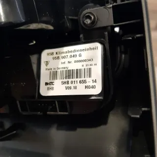 95B907049K Панель управления климатом Porsche Macan Арт 2-227449, вид 7