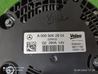 A0009062904 Генератор Mercedes S W223 Арт 2-230687, вид 7