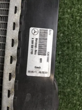 A0995006203 Радиатор охлаждения двс Mercedes C W204 Арт 2-231988, вид 7