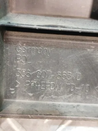 3C8807863D Кронштейн заднего бампера центральный Volkswagen Passat B6 Арт 2-233878, вид 6