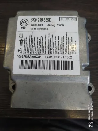 5K0959655D Блок AirBag Skoda Yeti Арт 2-237101, вид 1