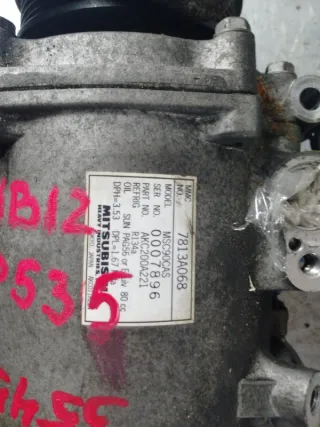 7813A068 Компрессор кондиционера Mitsubishi Lancer 9 Арт 2-252754, вид 6