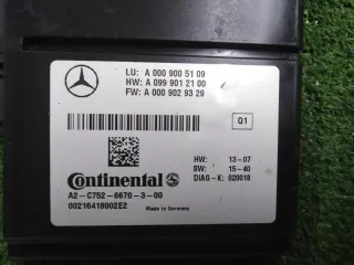 A0009005109 Блок управления видео и радарных датчиков Mercedes C W205 Арт 2-272276, вид 3