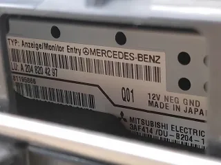 A2048203197 Дисплей Mercedes C W204 Арт 2-275367, вид 10