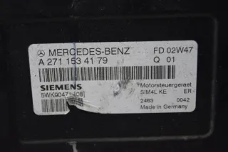 A2711534179 Блок управления двигателем Mercedes C W203 1.8л Арт 2-278566, вид 3
