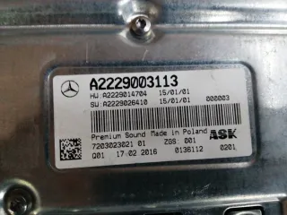 A2229003113 Усилитель музыки burmester Mercedes C W205 Арт 2-302447, вид 2