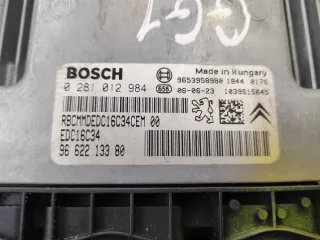 9662213380 Блок управления двигателем комплект Peugeot 407 1.6л Арт 2-305667, вид 3