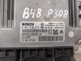 1943F6 Блок управления двигателем комплект Peugeot 308 1 1.6л Арт 2-306509, вид 3
