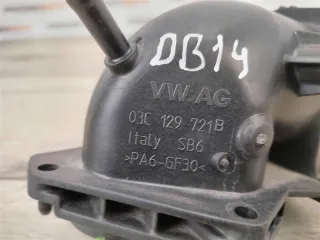 03C129721B Патрубок впускного коллектора Volkswagen Golf 1 Арт 2-312954, вид 5