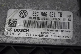 03G906021TB Блок управления двигателем Skoda Octavia A4 Арт 2-317023, вид 4