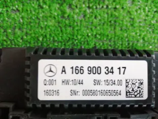 A1669003417 Блок управления печки/климат-контроля Mercedes GLS X166 Арт 2-319341, вид 3