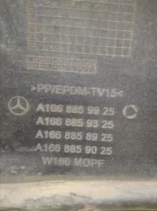 A1668859925 Бампер задний Mercedes ML/GLE W166 Арт 2-336711, вид 10