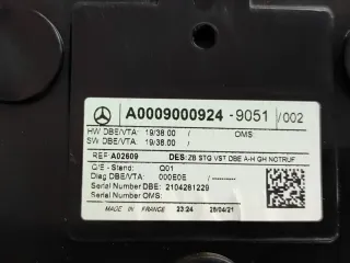 A00090009249051 Блок управления светом Mercedes A W168 Арт 2-341035, вид 7