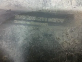970505611011E0 Юбка бампера нижняя Porsche Panamera 970 Арт 2-350843, вид 8