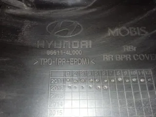 866114L000 Бампер задний Hyundai Solaris 1 Арт 2-368156, вид 6