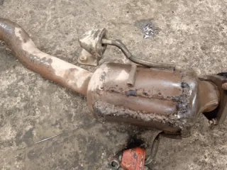 95511302110 Приемная труба глушителя Porsche Cayenne 955 Арт 2-423010, вид 7