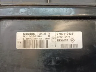 7700112436 Блок управления двигателем Renault Clio 2 1.2л Арт 2-427595, вид 5